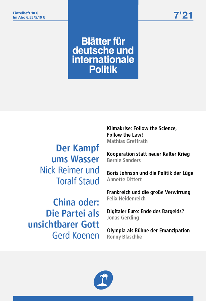Titel: Politische Kontrolle der Wahrheit droht in Deutschland