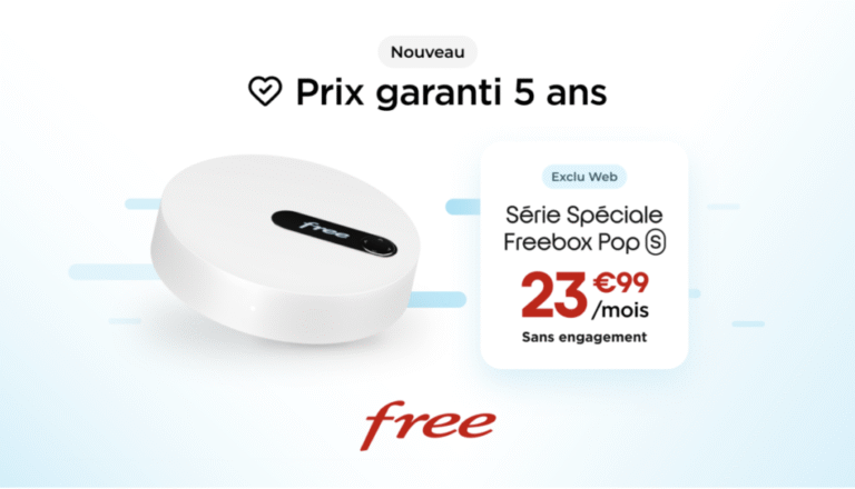 Free senkt Preise für Freebox Pop S und sichert fünf Jahre lang ein fixes Tarifsystem