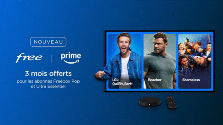 Free bietet neuen und bestehenden Freebox-Pop- und Ultra-Essential-Nutzern drei Monate Amazon Prime ab 6,99 Euro pro Monat