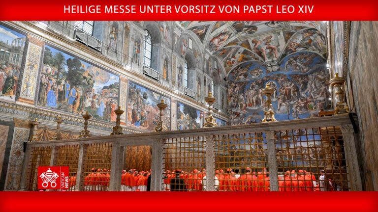 Am 8. Mai 2025 wurde auf dem Petersplatz im Vatikan die Heilige Messe zum Pontifikatsbeginn von Papst Leo XIV. gehalten, gefolgt vom Regina Caeli-Gebet.
