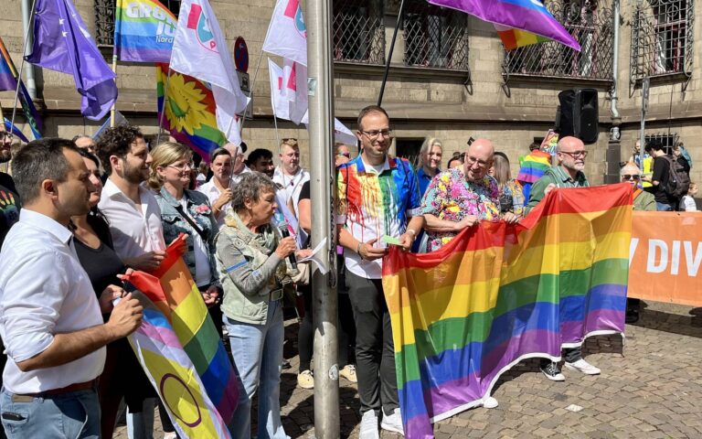 Die Verwirrung der Liebe bei der Pride-Veranstaltung in Duisburg