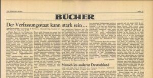 „Kann man der deutschen Demokratie noch helfen? Der Verfall beginnt bei den Mächtigen“