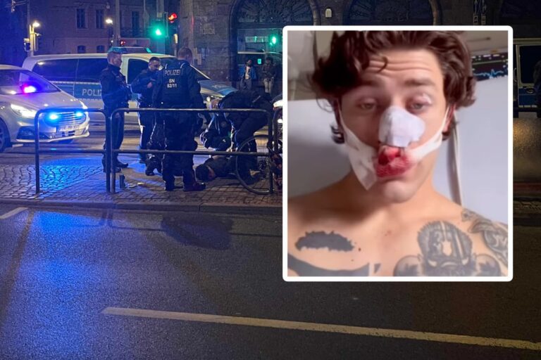 „Blutige Hölle“: US-Bürger in Dresden brutal attackiert – Justiz schützt Täter