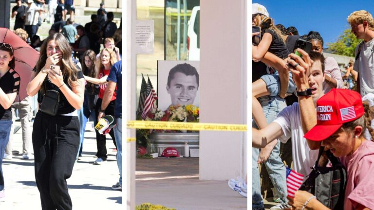 Duna Hayali greift Charlie Kirk in der Grabstätte an