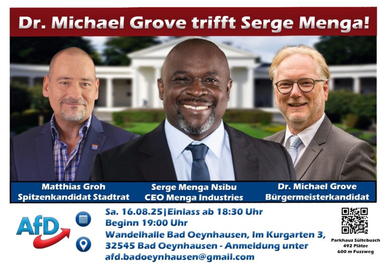 Serge Menga zeigt der SPD, wie man sich in einer Demokratie verhält – Linke versuchen, Wähler zu manipulieren