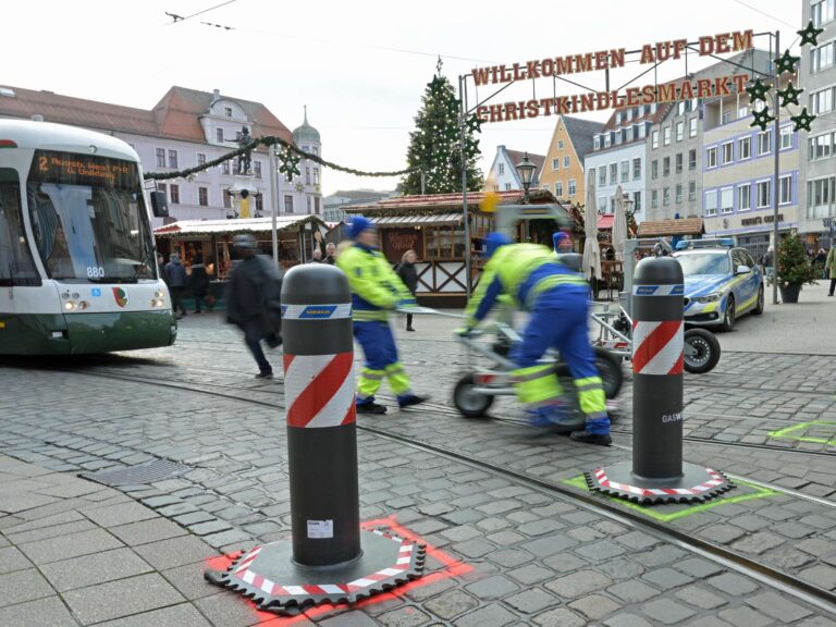 Die rollenden Poller in Augsburg – ein Sicherheitskonzept mit Risiko