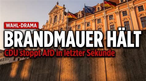 CDU im Abgrund: Hansels letzte Warnung vor der Selbstzerstörung durch die Brandmauer