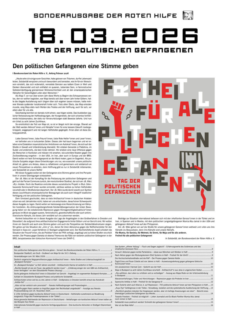 Schädelbrüche und Koma-Zeiten: Wie die Rote Hilfe ihre politischen Unterstützer in die Gewalt verstrickt